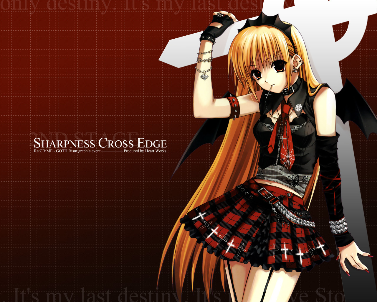 Fond d'ecran Sharpness Cross Edge Manga