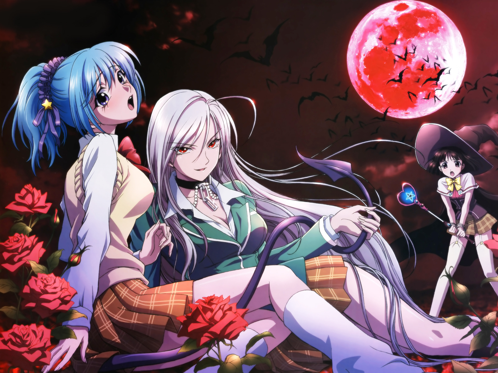 Fond d'ecran Rosario to Vampire